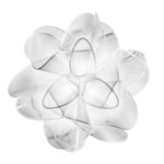 La Belle Etoile Wall / Ceiling Light - White / Transparent