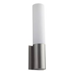 Magnum Wall Light - Satin Nickel / Matte White Acrylic