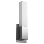 Vega Wall Light - Polished Nickel / Matte White Acrylic