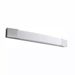 Apollo Bathroom Vanity Light - Polished Chrome / Matte White Acrylic