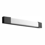 Apollo Bathroom Vanity Light - Oiled Bronze / Matte White Acrylic