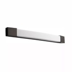 Apollo Bathroom Vanity Light - Oiled Bronze / Matte White Acrylic