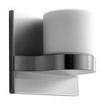 Olio Wall Light - Satin Nickel / Matte Opal Glass