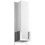 Orion Wall Light - Polished Chrome / Matte White Acrylic