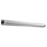 Balance Bathroom Vanity Light - Polished Nickel / Matte White Acrylic