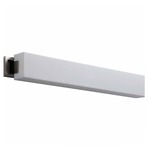 Axel Bathroom Vanity Light - Polished Nickel / Matte White Acrylic