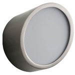 Zeepers Ceiling / Wall Light Fixture - Satin Nickel / Matte White Acrylic