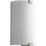 Siren Wall Light - Satin Nickel / Matte White Acrylic