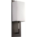 Epoch Wall Light - Oiled Bronze / White Cotton