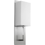 Epoch Wall Light - Satin Nickel / Matte White Acrylic