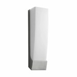 Apollo Wall Light - Satin Nickel / Matte White Acrylic