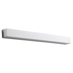 Adagio Bathroom Vanity Light - Polished Nickel / Matte White