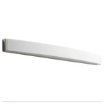Archer Bathroom Vanity Light - Polished Nickel / Matte White Acrylic