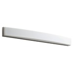 Archer Bathroom Vanity Light - Satin Nickel / Matte White Acrylic