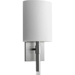 Beacon Wall Light - Satin Nickel / Matte White Acrylic