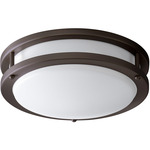 Oracle 10 Inch Wall / Ceiling Light - Oiled Bronze / Matte White