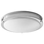 Oracle 18 Inch Wall / Ceiling Light - Polished Chrome / Matte White
