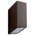 Uno Outdoor Wall Light - Oiled Bronze / Frosted