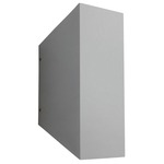 Duo Outdoor Wall Sconce - Gray / Frosted