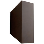 Duo Outdoor Wall Sconce - Oiled Bronze / Frosted