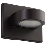 Eris Outdoor Wall Sconce - Oiled Bronze / Frosted