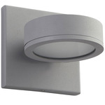 Ceres Outdoor Wall Sconce - Gray / Frosted