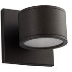 Ceres Outdoor Wall Sconce - Oiled Bronze / Frosted