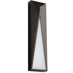 Elif Outdoor Wall Sconce - Oiled Bronze / White