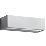 Maia Outdoor Wall Sconce - Gray / White