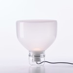 Lightline Table Lamp - Transparent / Transparent Opaline