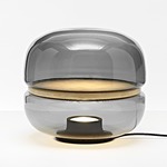 Macaron Table Lamp - Onyx Honey / Transparent Smoke Grey