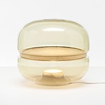 Macaron Table Lamp - Onyx Honey / Transparent Amber