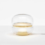 Macaron Table Lamp - Onyx Honey / Transparent