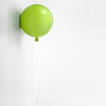 Memory Wall Light - White / Green Apple