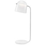 Mona Floor Lamp - White / Transparent Opaline