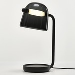 Mona Table Lamp - Black / Transparent Black