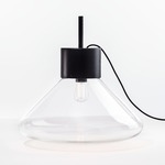 Muffins Lamp - Black Stained European Oak / Transparent