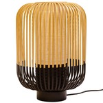 Bamboo Table Lamp - Black Bamboo
