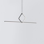 Arrangements Square Small Two Element Suspension - Black