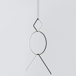 Arrangements Square Small Three Element Suspension - Black