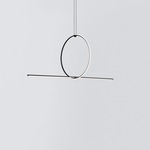 Arrangements Round Medium Two Element Suspension - Black