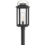 Atwater 120V Outdoor Post / Pier Mount - Black / Clear Seedy