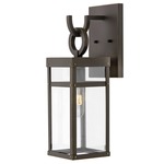 Porter Outdoor Wall Lantern - Oil Rubbed Bronze / Clear