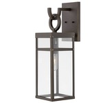 Porter Outdoor Wall Lantern - Oil Rubbed Bronze / Clear