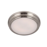 X66 Series Ceiling Light Fixture - Brushed Polished Nickel / White