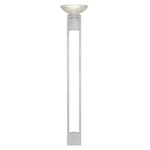 Delphi Torchiere Wall Sconce - Silver Leaf