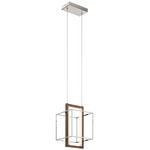 Viho Pendant - Polished Nickel / Frosted