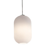 Callie Pendant - White / White