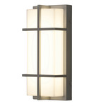 Avenue Outdoor Wall Sconce - Textured Gray / White