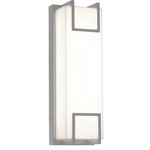 Beaumont Outdoor Wall Light - Textured Gray / White